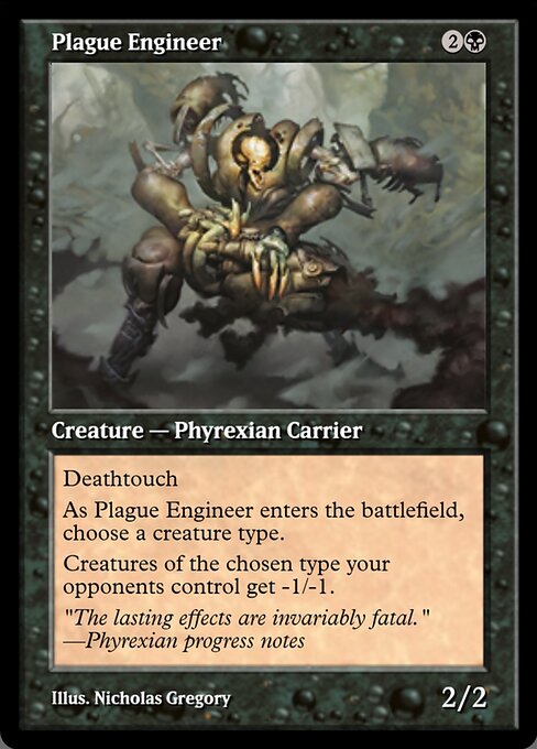 Plague Engineer highlighted card art