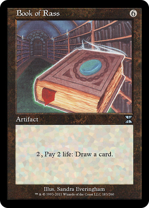 Book of Rass highlighted card art
