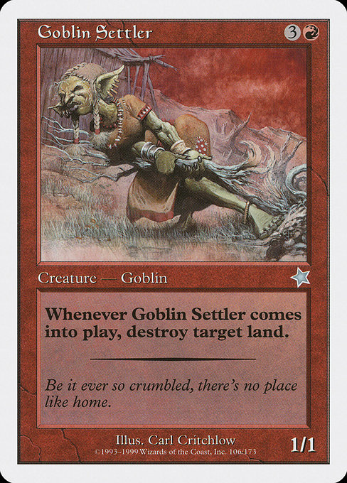 Goblin Settler from Starter 1999