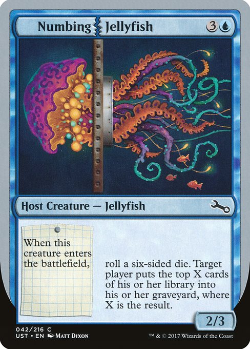 Numbing Jellyfish highlighted card art