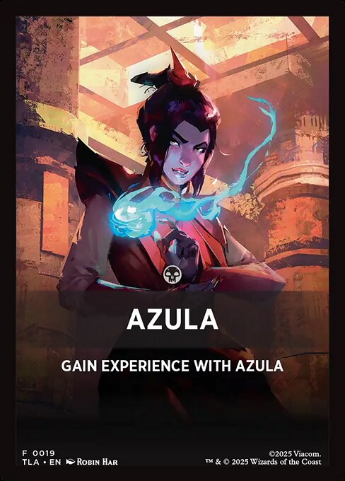 Azula from Avatar: The Last Airbender Jumpstart Front Cards