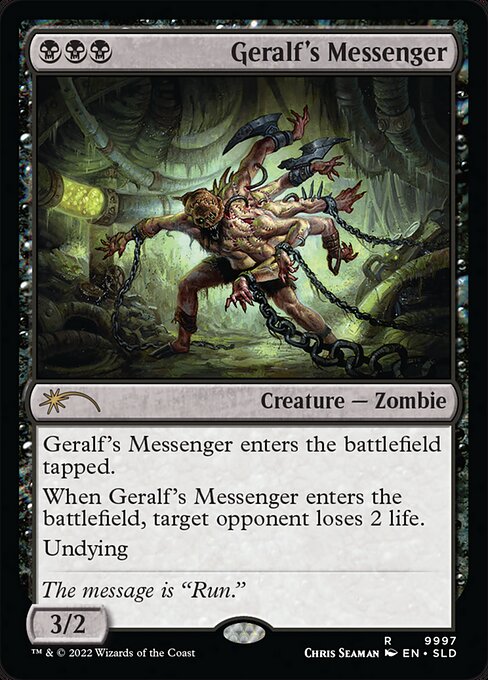 Geralf's Messenger from Secret Lair Drop