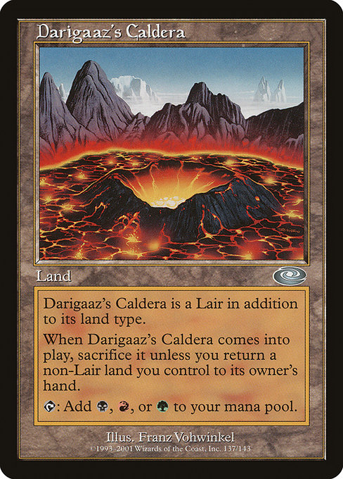 Darigaaz's Caldera from Planeshift