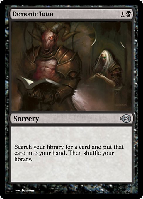 Demonic Tutor from Magic Online Promos