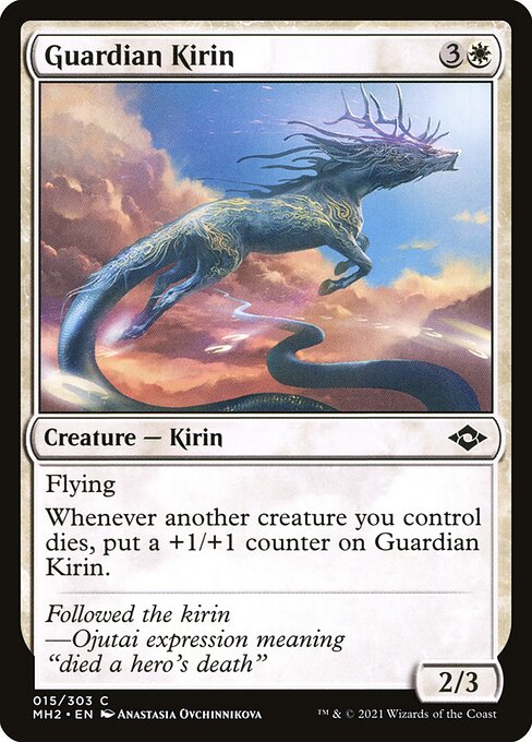 Guardian Kirin highlighted card art