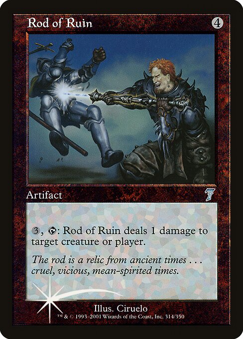 Rod of Ruin from Seventh Edition