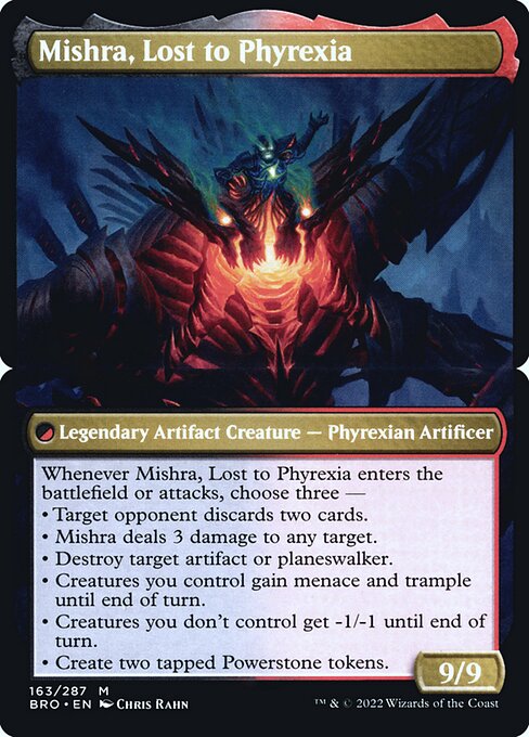 Mishra, Lost to Phyrexia from The Brothers' War Promos