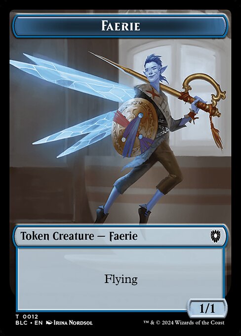 Faerie from Bloomburrow Commander Tokens