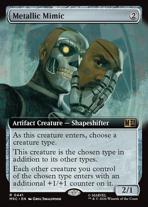 Metallic Mimic from Marvel Super Heroes Commander
