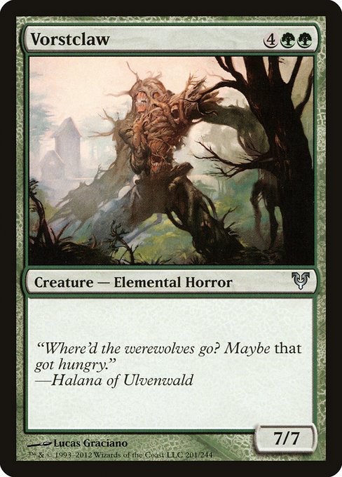 Vorstclaw from Avacyn Restored