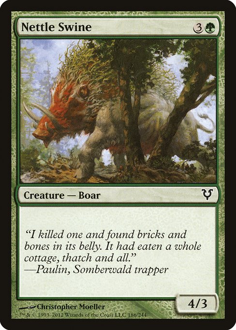 Nettle Swine highlighted card art