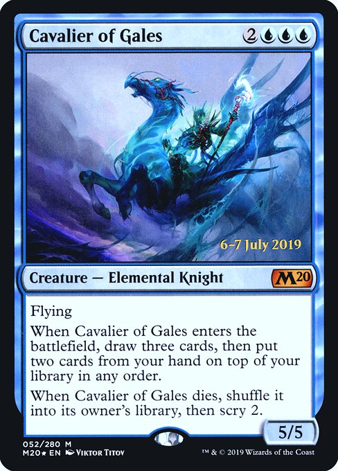 Cavalier of Gales from Core Set 2020 Promos