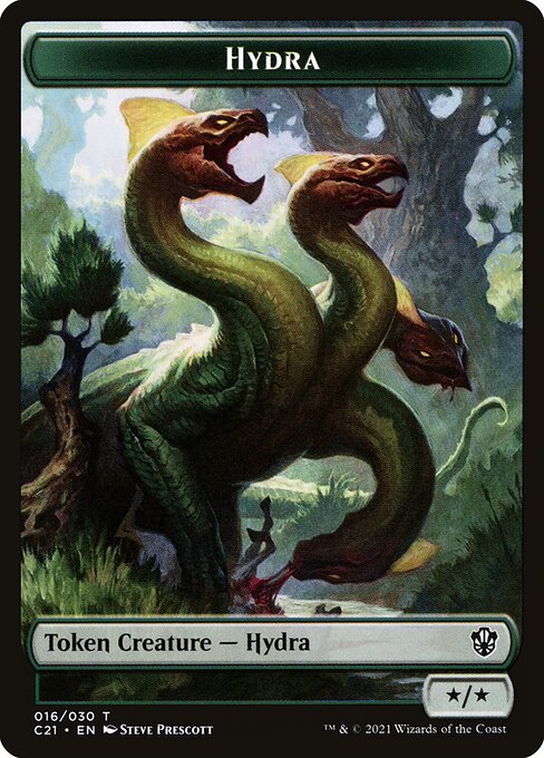 Hydra from Commander 2021 Tokens