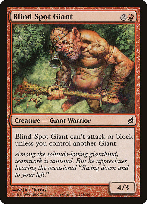 Blind-Spot Giant from Lorwyn