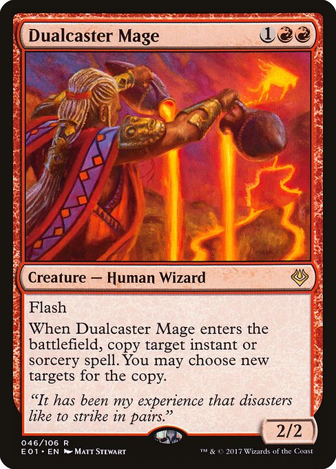 Dualcaster Mage from Archenemy: Nicol Bolas