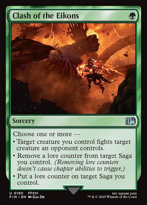 Clash of the Eikons highlighted card art