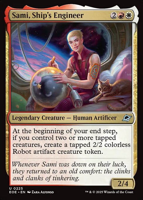 Sami, Ship's Engineer highlighted card art