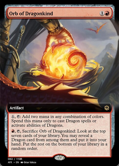 Orb of Dragonkind highlighted card art