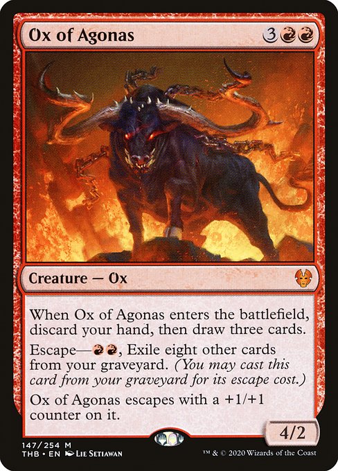 Ox of Agonas from Theros Beyond Death