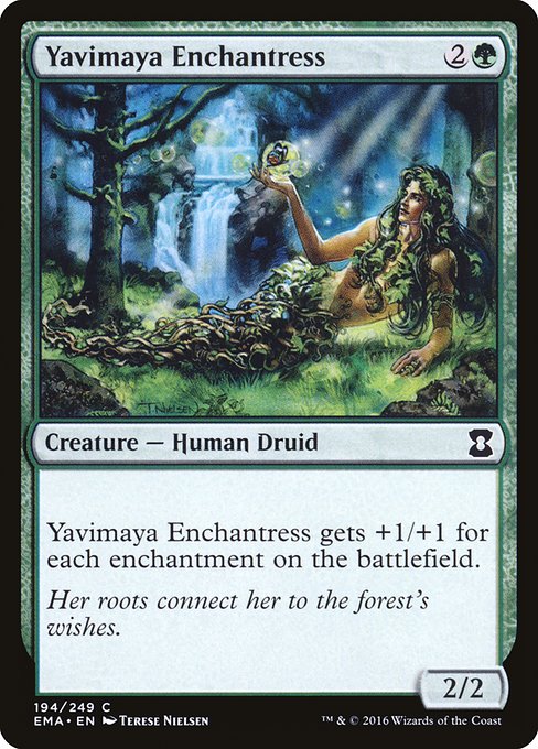 Yavimaya Enchantress from Eternal Masters
