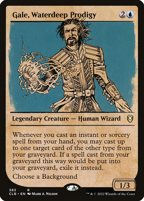 Gale, Waterdeep Prodigy from Commander Legends: Battle for Baldur's Gate