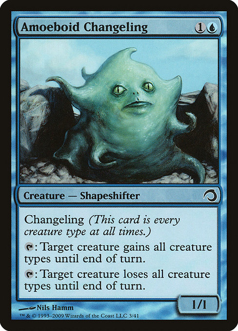 Amoeboid Changeling from Premium Deck Series: Slivers