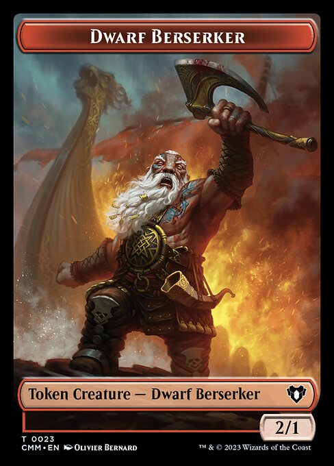 Dwarf Berserker highlighted card art
