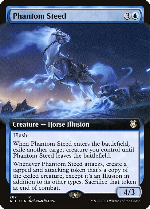 Phantom Steed from Forgotten Realms Commander