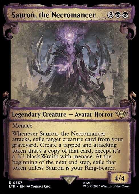 Sauron, the Necromancer highlighted card art