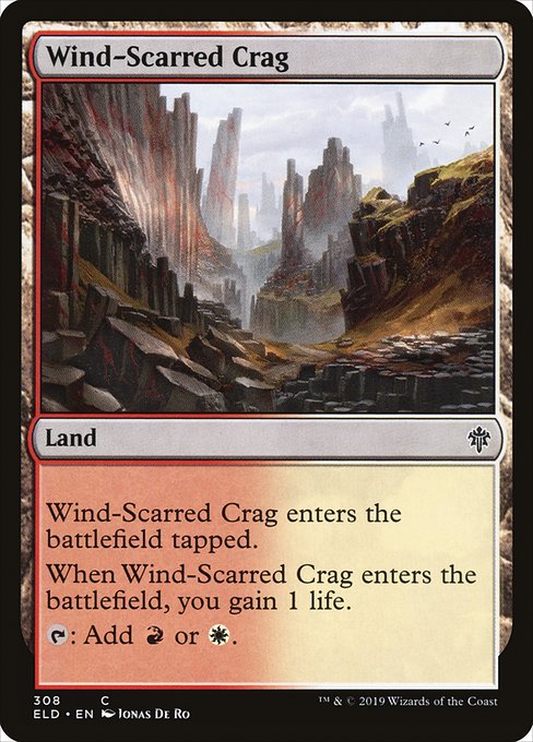 Wind-Scarred Crag from Throne of Eldraine