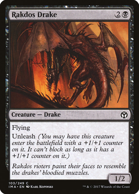 Rakdos Drake from Iconic Masters