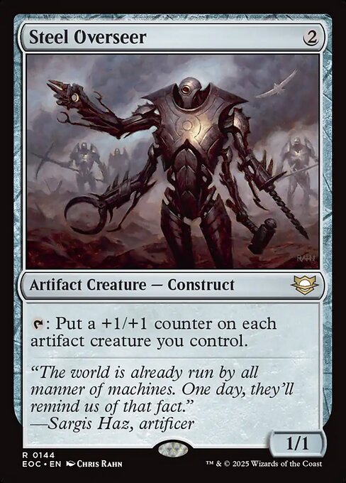Steel Overseer highlighted card art