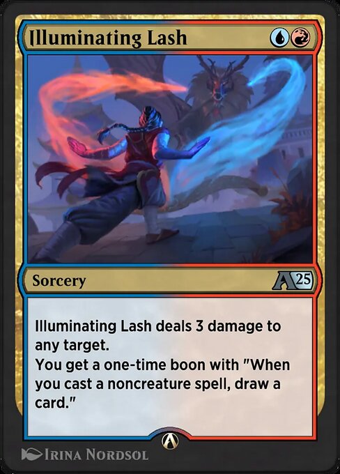 Illuminating Lash highlighted card art