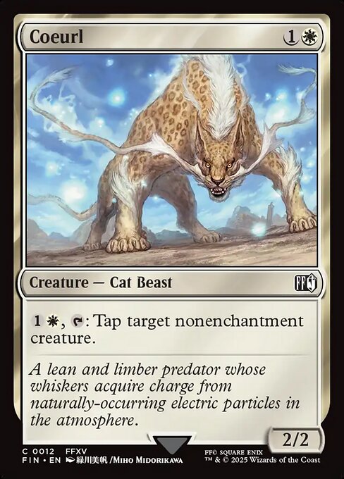 Coeurl highlighted card art