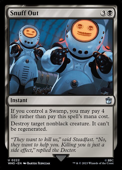 Snuff Out from Doctor Who