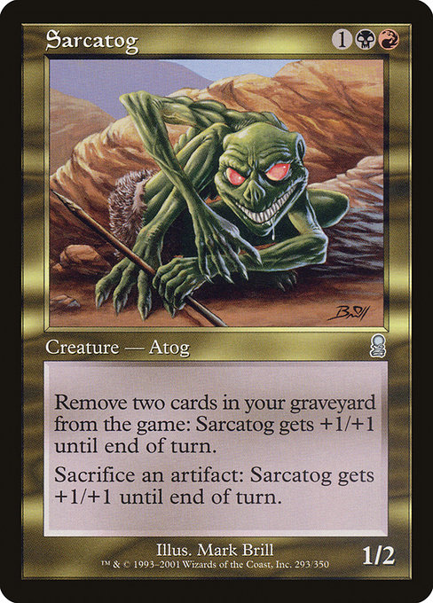 Sarcatog highlighted card art
