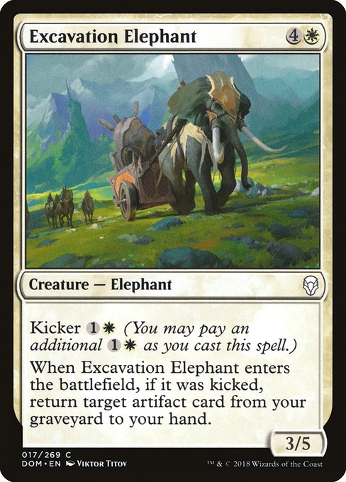 Excavation Elephant from Dominaria