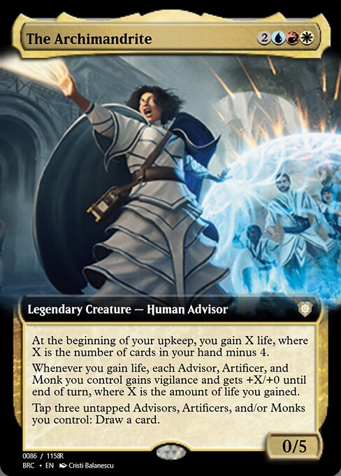 The Archimandrite highlighted card art