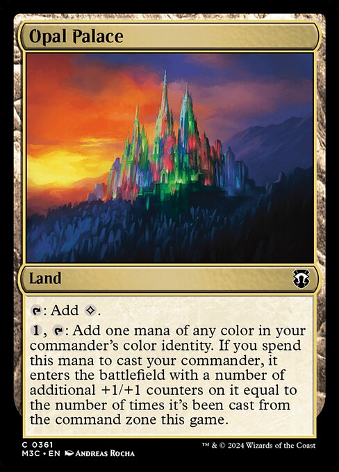 Opal Palace highlighted card art
