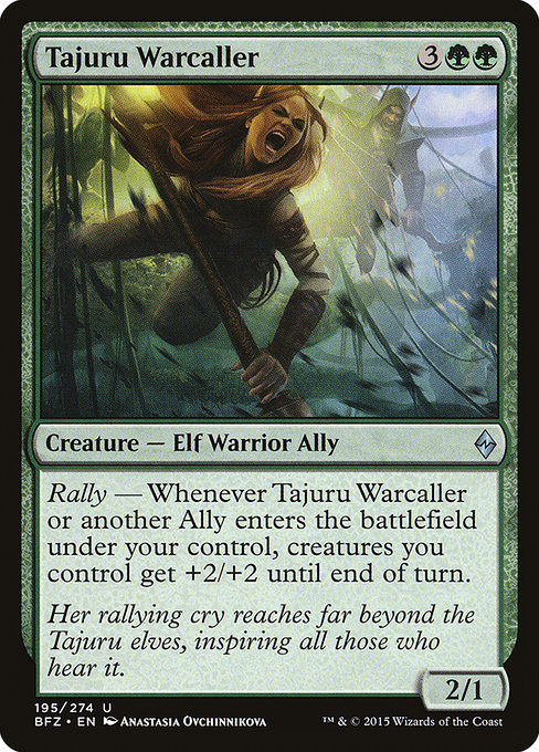 Tajuru Warcaller from Battle for Zendikar
