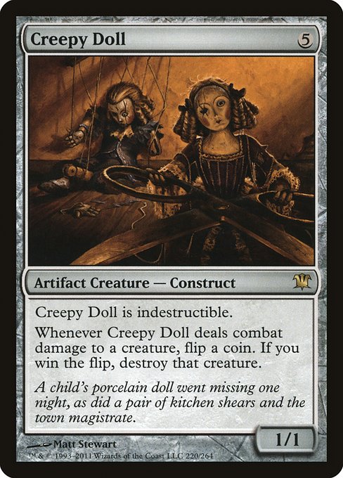 Creepy Doll highlighted card art