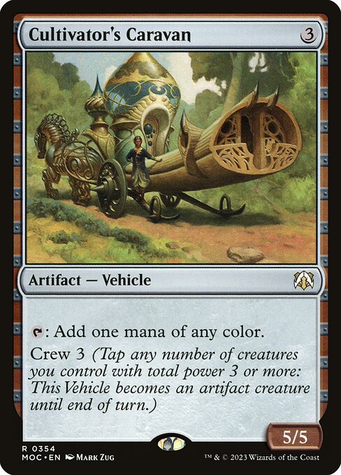 Cultivator's Caravan from March of the Machine Commander