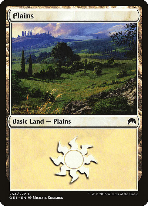 Plains from Magic Origins