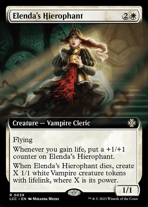 Elenda's Hierophant highlighted card art