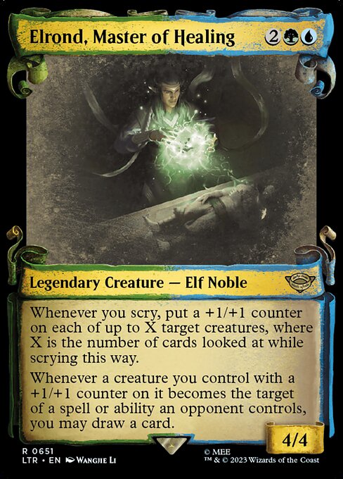 Elrond, Master of Healing highlighted card art