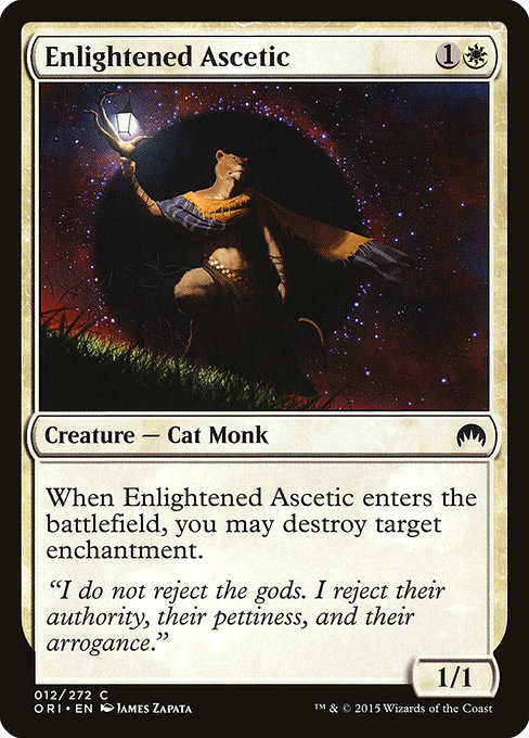 Enlightened Ascetic from Magic Origins