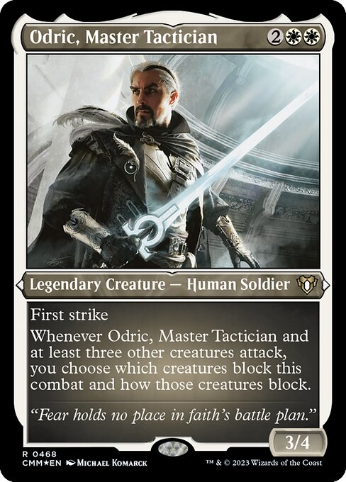 Odric, Master Tactician from Commander Masters
