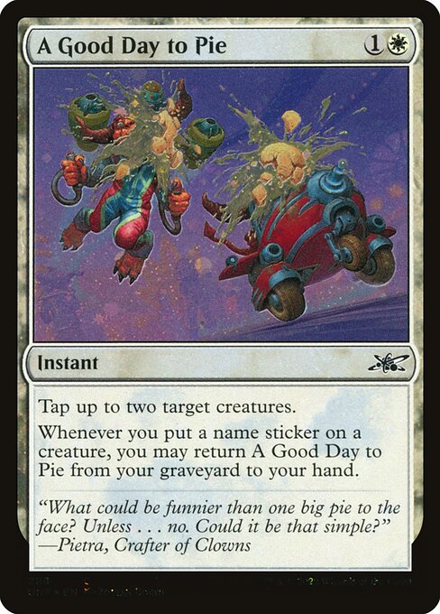 A Good Day to Pie highlighted card art