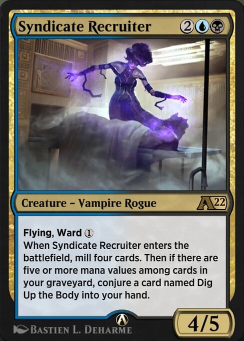 Syndicate Recruiter highlighted card art
