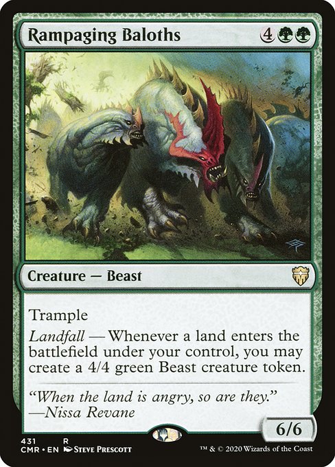 Rampaging Baloths from Commander Legends